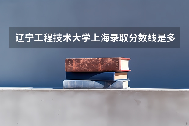 辽宁工程技术大学上海录取分数线是多少(近三年招生人数一览)