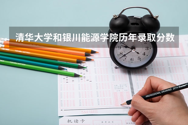 清华大学和银川能源学院历年录取分数线对比