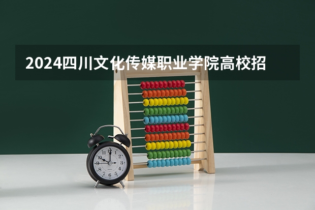 2024四川文化传媒职业学院高校招生简章