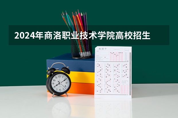 2024年商洛职业技术学院高校招生发布简章