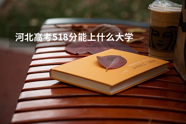 河北高考518分能上什么大学