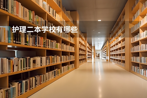 护理二本学校有哪些