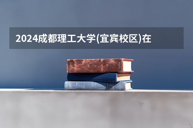 2024成都理工大学(宜宾校区)在四川招生计划多少人