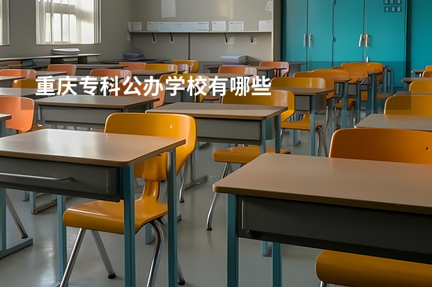 重庆专科公办学校有哪些