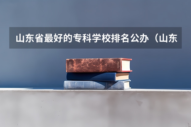 山东省最好的专科学校排名公办（山东最好的公办专科学校排名最新）
