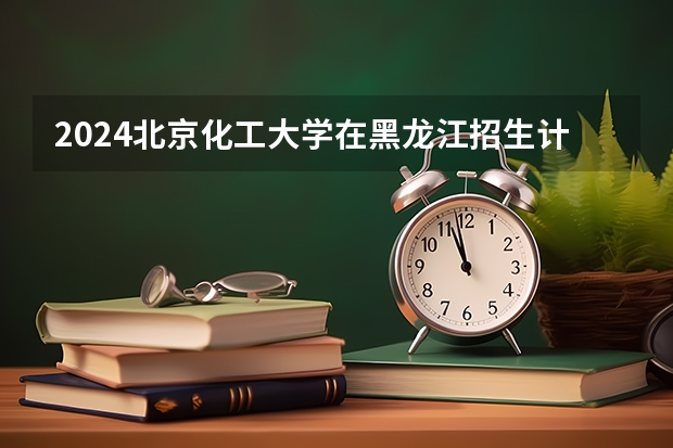 2024北京化工大学在黑龙江招生计划多少人