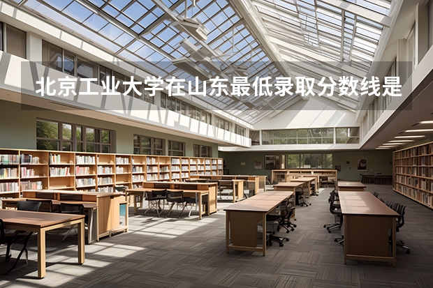 北京工业大学在山东最低录取分数线是多少