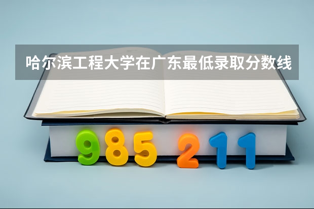 哈尔滨工程大学在广东最低录取分数线是多少