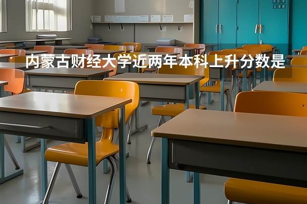 内蒙古财经大学近两年本科上升分数是多少