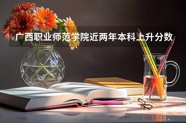 广西职业师范学院近两年本科上升分数是多少