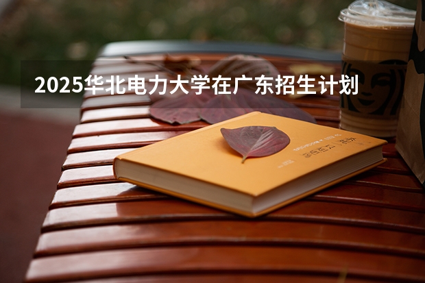 2025华北电力大学在广东招生计划人数汇总