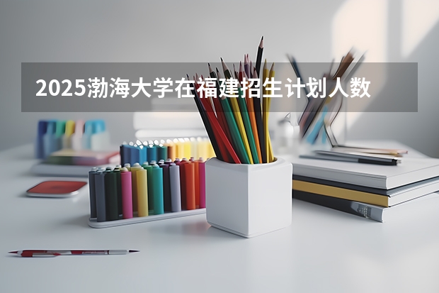 2025渤海大学在福建招生计划人数汇总
