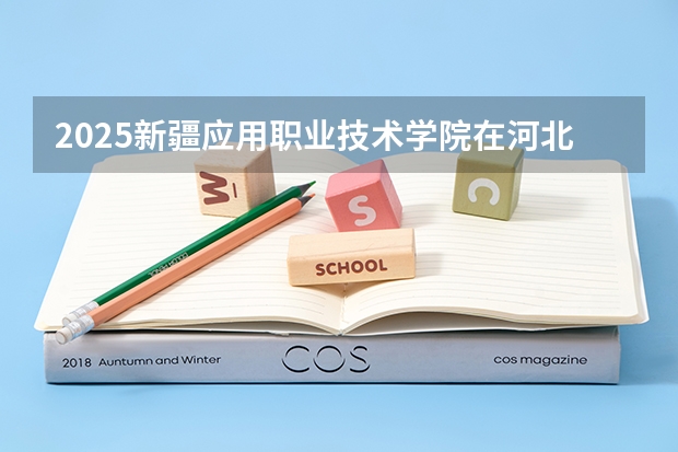 2025新疆应用职业技术学院在河北招生计划人数汇总