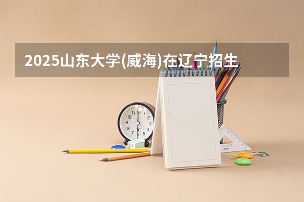 2025山东大学(威海)在辽宁招生计划人数汇总